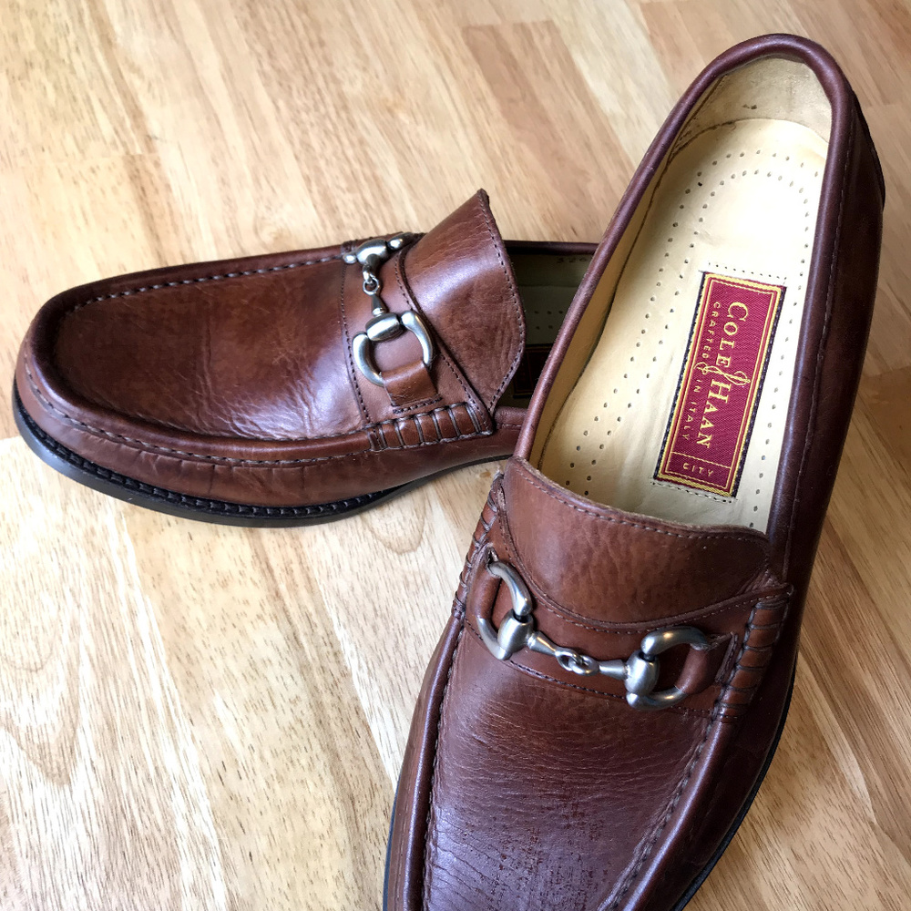 Cole Haan Brown Leather Loafers